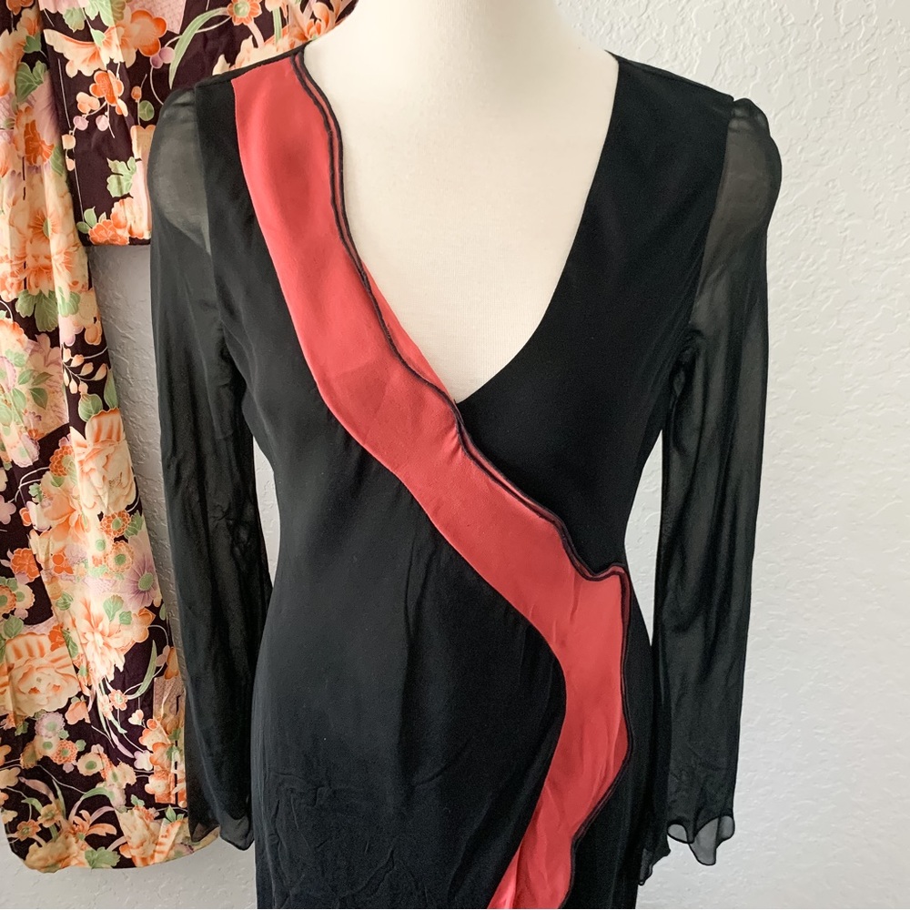 Vintage Silk Dress - Picture 2 of 6